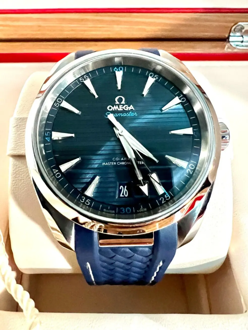 Đồng Hồ Omega Seamaster Aqua Terra ‘Blue’ 220-12-41-21-03-001 - Ảnh 6