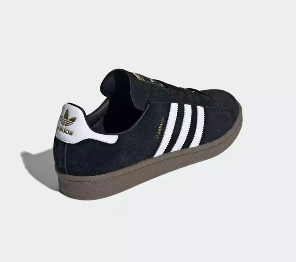 Giày adidas Campus 80s Freak Store 'Black White Gum' IH0386 - Ảnh 3