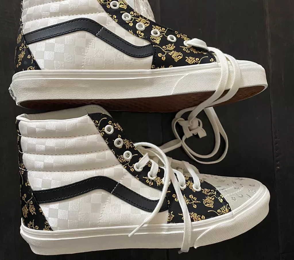 Giày Vans Sk8‑Hi ‘Brocade Patchwork’ VN0A5KRH8L8 - Ảnh 2