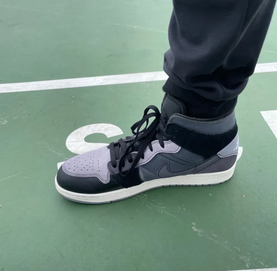 Giày Nike Air Jordan 1 Mid Craft ‘Inside Out Black’ DM9652-001 - Ảnh 4