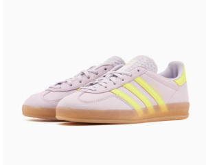 Alternative view of Giày Adidas Gazelle Indoor 'Silver Dawn Solar Yellow' IH5492