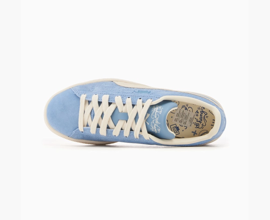 Giày Puma Sophia Chang x Wmns Suede 'Zen Blue' 396045-01 - Ảnh 3