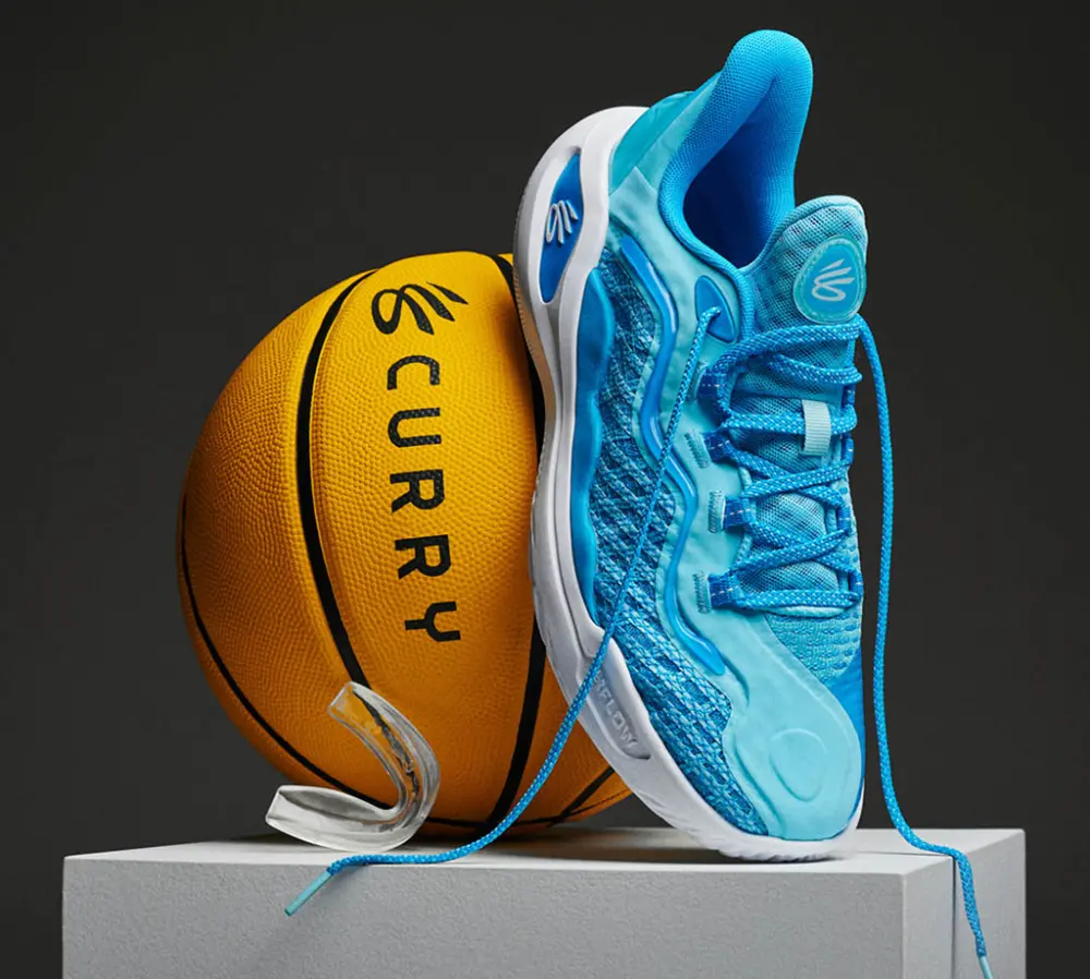 Giày Under Armour Curry 11 'Mouthguard' 3027725-400 - Ảnh 3