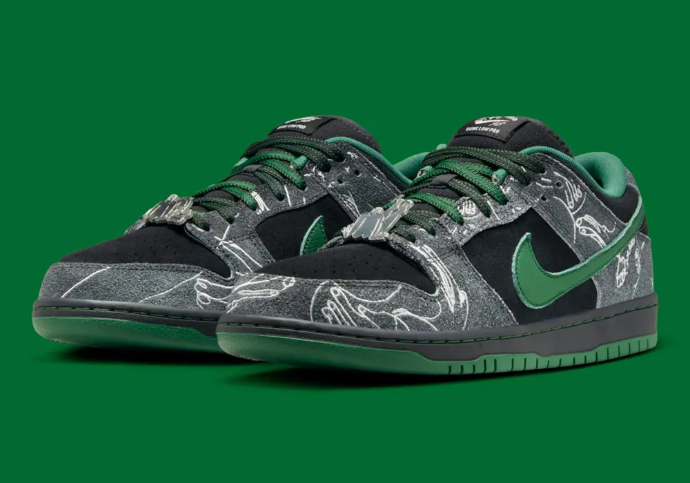 Alternative view of Giày Nike SB Dunk Low x There Skateboards HF7743-001