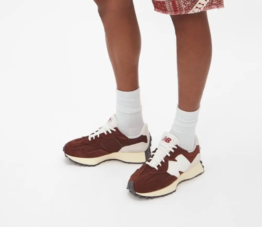 Giày New Balance 327 ‘Rich Oak Brown’ U327WRL - Ảnh 4