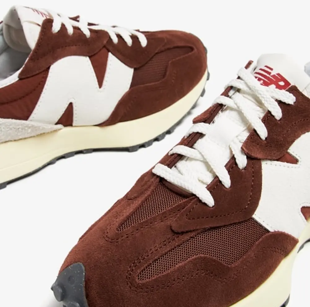 Giày New Balance 327 ‘Rich Oak Brown’ U327WRL - Ảnh 6