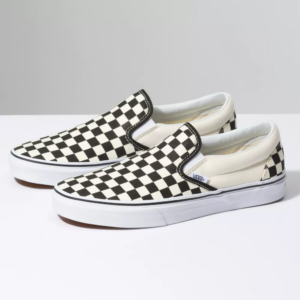 Alternative view of Giày Vans Checkerboard Slip-on Classic 'Off White' VN000EYEBWW