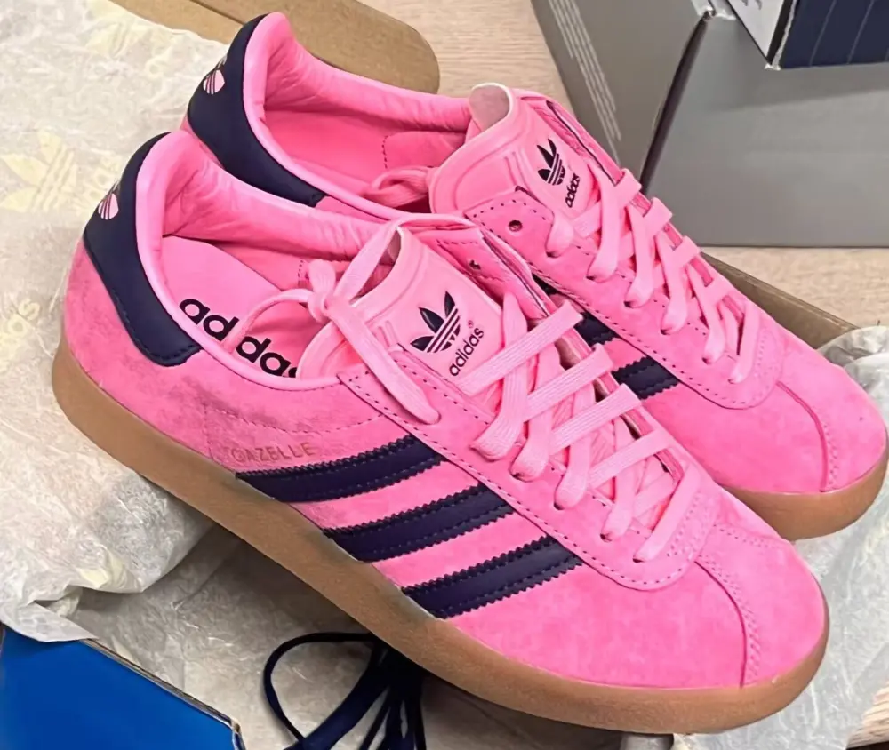 Giày Adidas Gazelle Bliss 'Pink Dark Blue' ID0846 - Ảnh 3