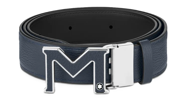 Thắt Lưng Montblanc M Buckle 'Black' 129449