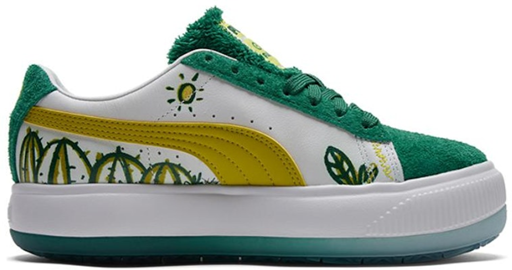Giày Puma x FLABJACKS Suede Mayu 'Fuzzy Cactus Park' 388595-01