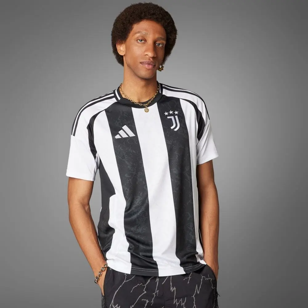 Áo Adidas Juventus 24/25 Home Jersey ‘White Black’ IS8002 - Ảnh 3