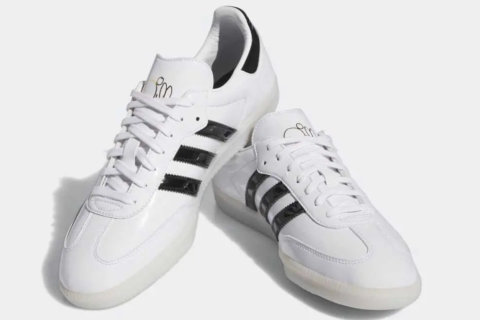 Giày Adidas Samba x Jason Dill ‘White Black’ IE5158 - Ảnh 5