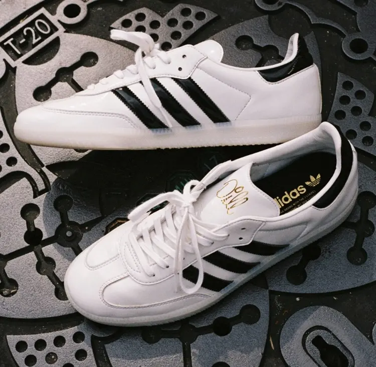 Giày Adidas Samba x Jason Dill ‘White Black’ IE5158 - Ảnh 4