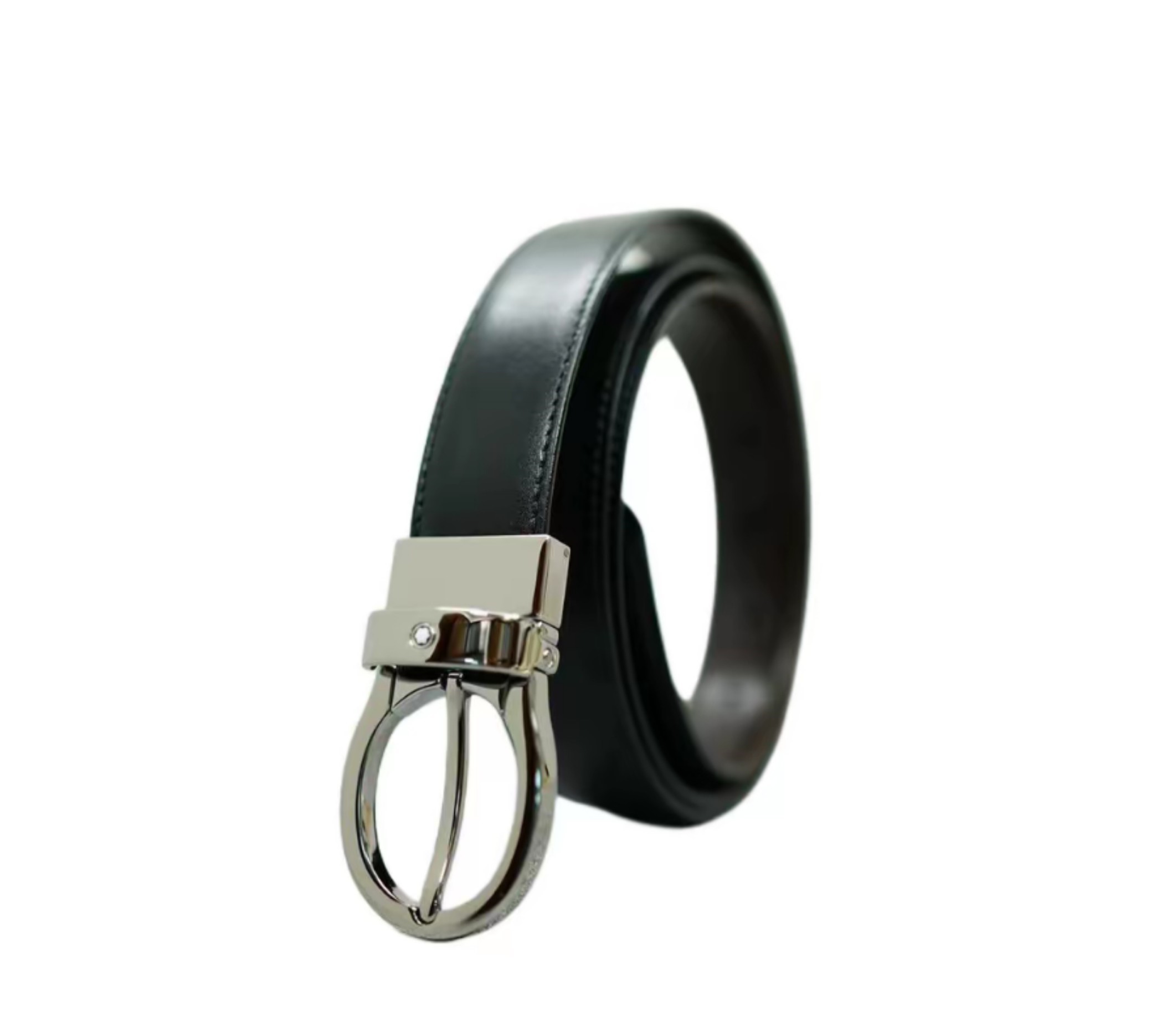 Thắt Lưng Montblanc 'Black' 112392 - Ảnh 3