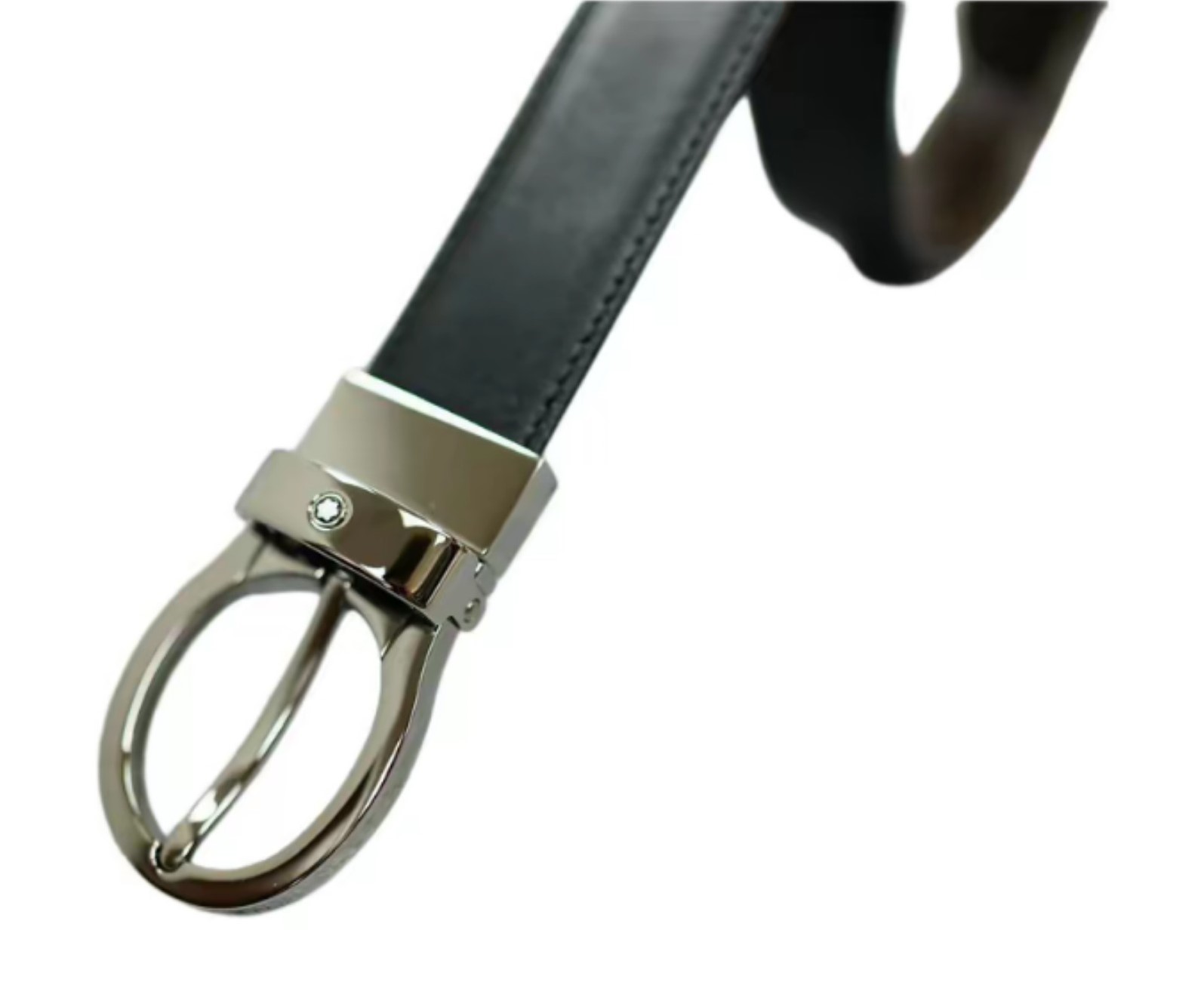 Thắt Lưng Montblanc 'Black' 112392 - Ảnh 2