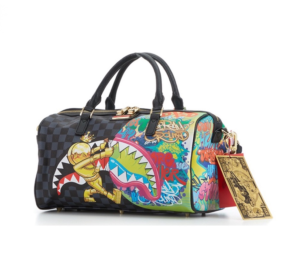 Túi Sprayground Astronaut Checkerboard W0845528 - Ảnh 2