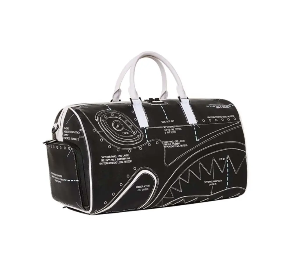 Alternative view of Túi Sprayground Shark Graffiti 'Black' W0835523