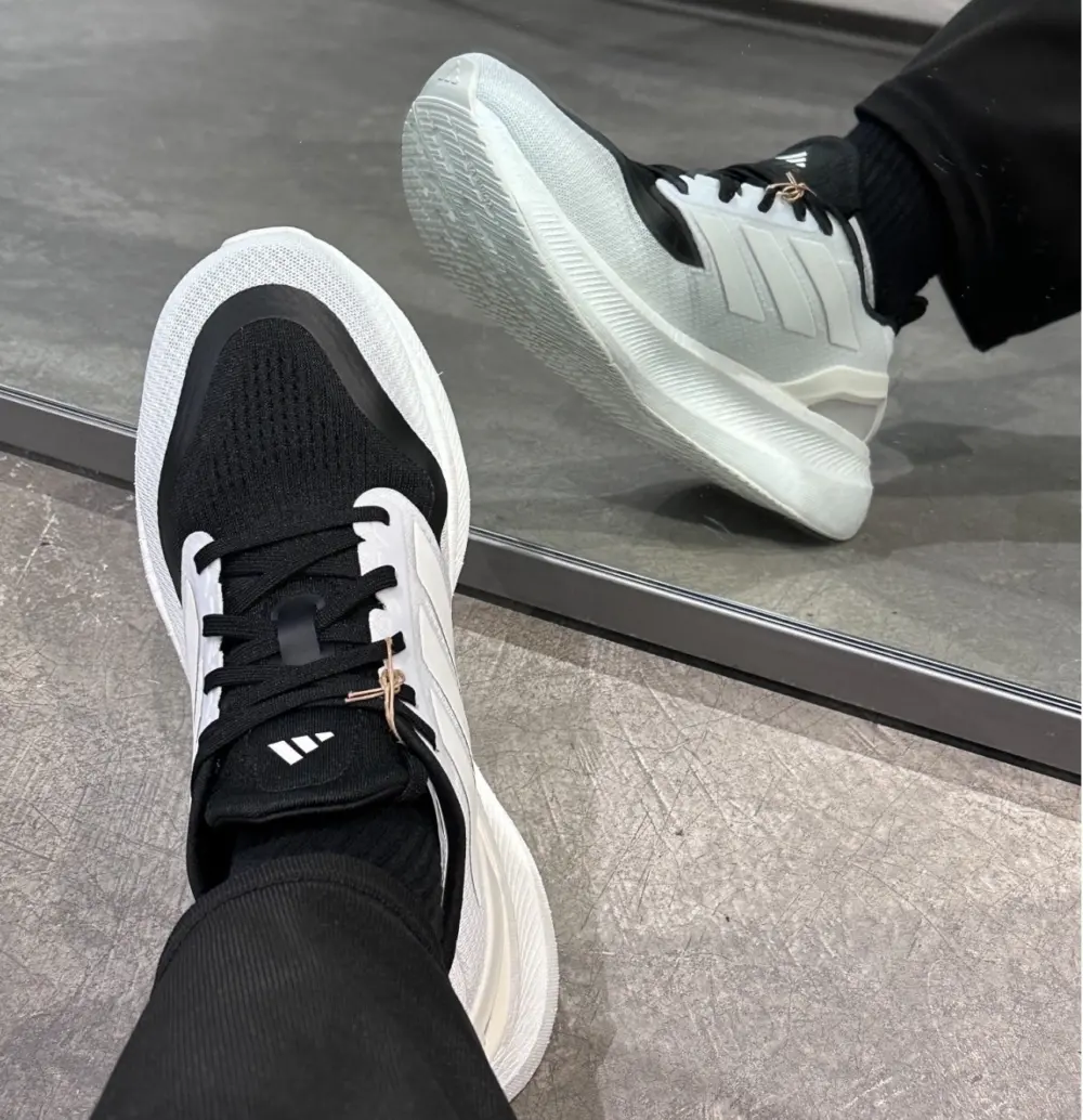 Alternative view of Giày Adidas Pureboost 5.0 'White Black' IF9192