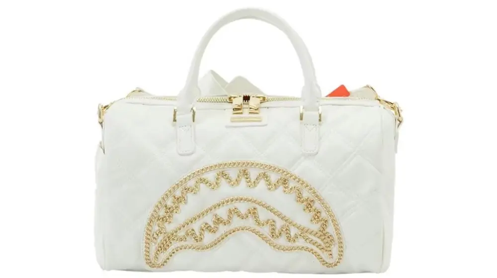 Túi Sprayground Golden Shark 'White' W0825507