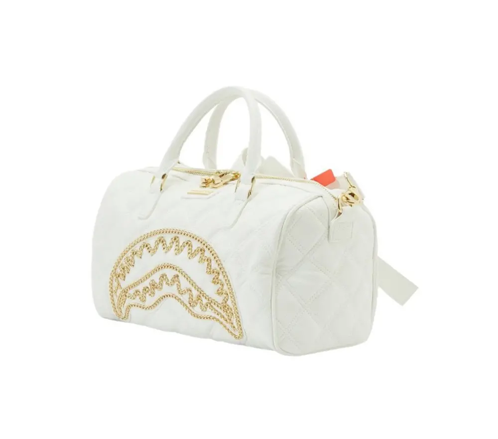 Túi Sprayground Golden Shark 'White' W0825507 - Ảnh 3