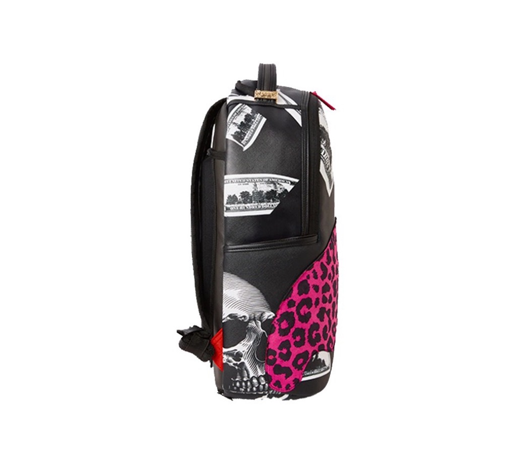 Balo Sprayground Shark Mouth 'Black Pink Leopard' W0845730 - Ảnh 4