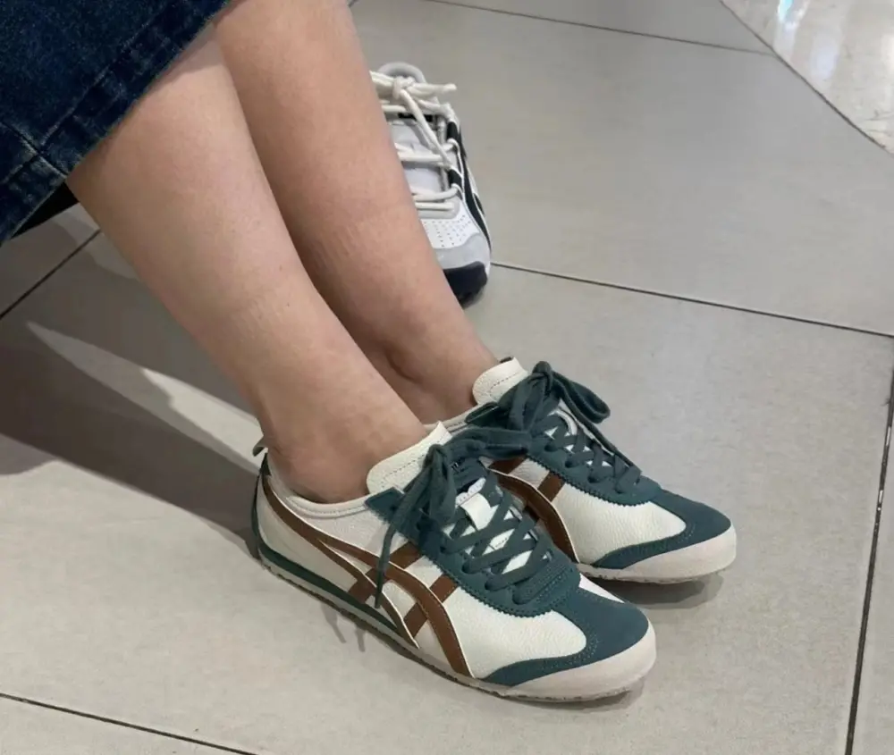 Alternative view of Giày Onitsuka Tiger MEXICO 66 'Cream Green Orange' 1183B771-115
