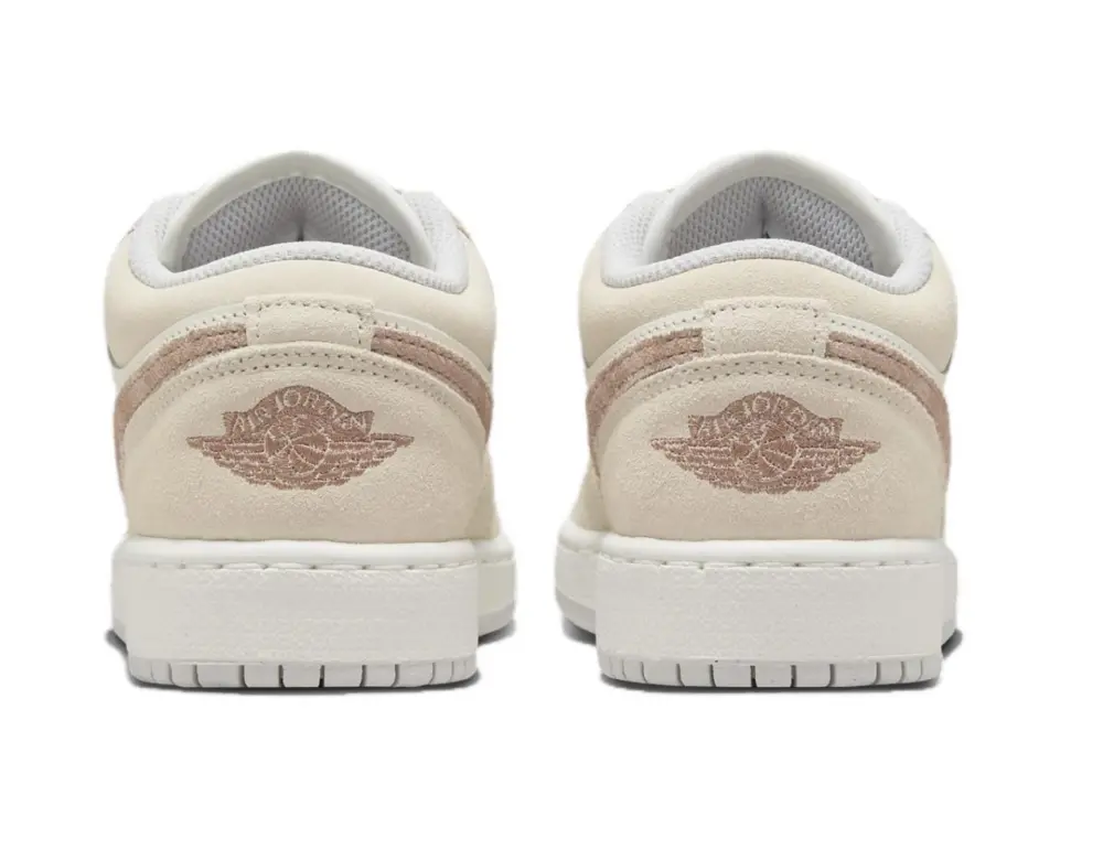 Giày Nike Air Jordan 1 Low 'Light Brown White' HF1863-200 - Ảnh 3