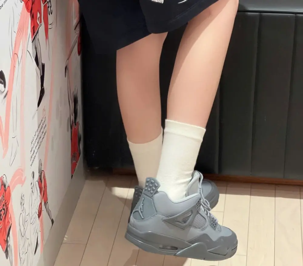 Giày Nike Air Jordan 4 Retro SE GS 'Wet Cement' HM8965-001 - Ảnh 4