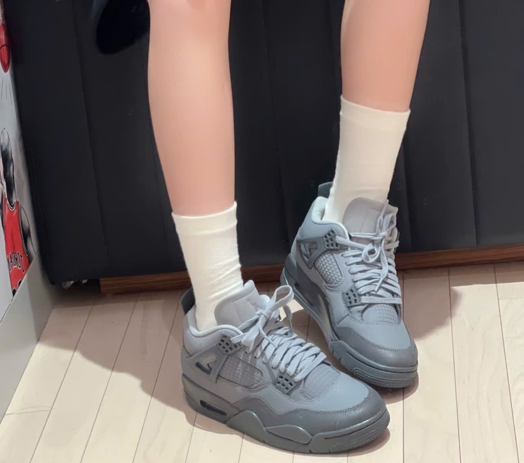 Giày Nike Air Jordan 4 Retro SE GS 'Wet Cement' HM8965-001 - Ảnh 3