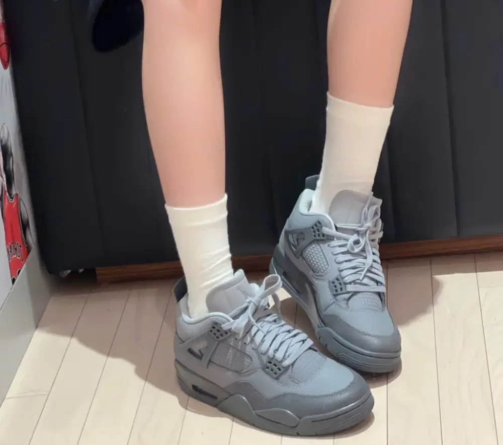 Giày Nike Air Jordan 4 Retro SE GS 'Wet Cement' HM8965-001 - Ảnh 3