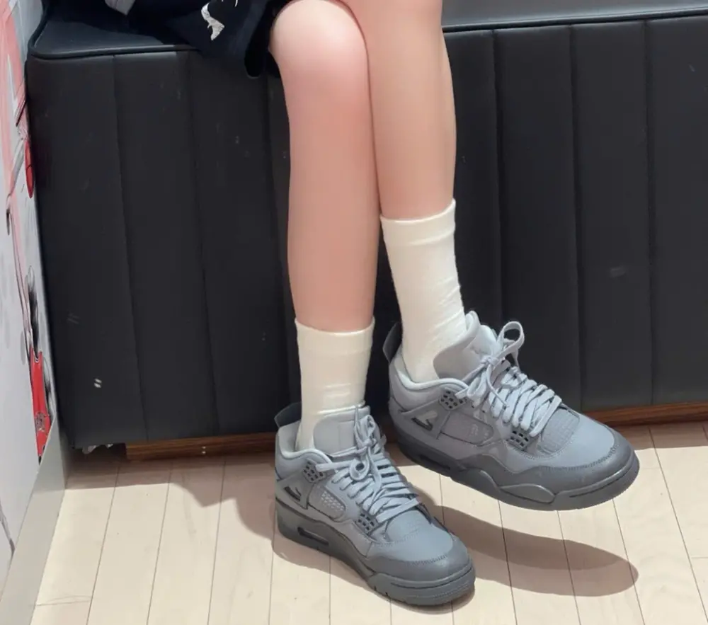 Alternative view of Giày Nike Air Jordan 4 Retro SE GS 'Wet Cement' HM8965-001