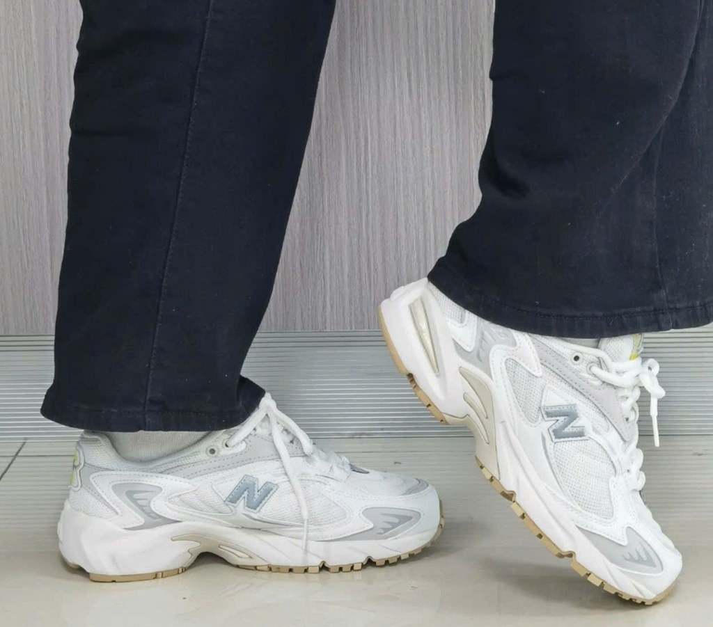 Giày New Balance 725 'White Grey Yellow' ML725AF - Ảnh 3