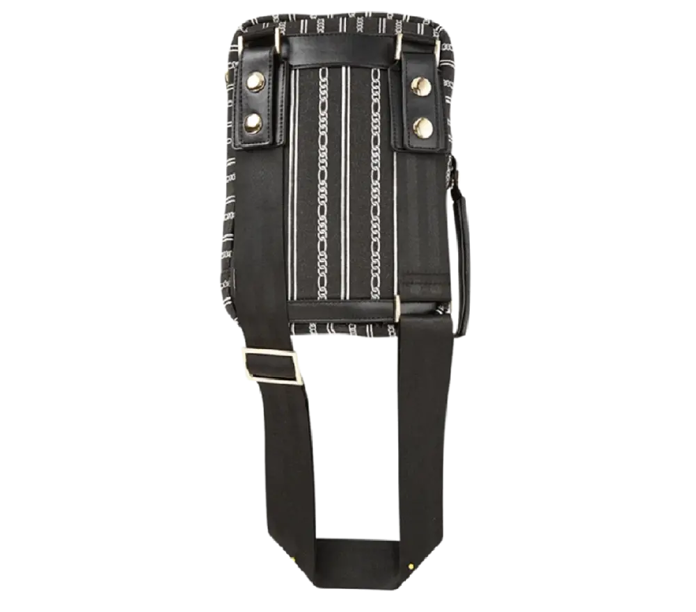 Túi Sprayground Reverse Black Shark In Paris Sling - Ảnh 3