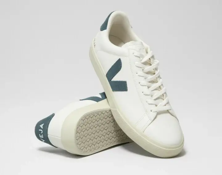 Giày Veja Campo Chromefree Lace-Up ‘White Blue’ CP0503121 - Ảnh 5