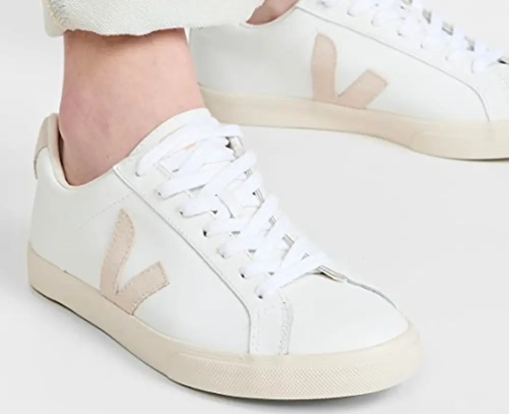 Giày Veja Esplar Leather ‘White Sable’ EO0202335 - Ảnh 4