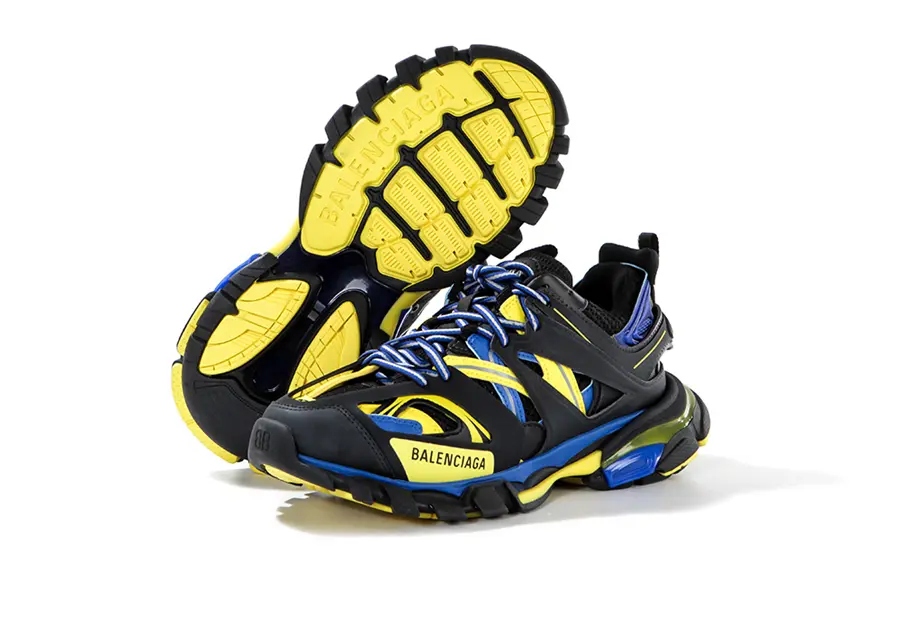 Giày Balenciaga Track Trainer 'Black Yellow Blue' 542023-W1GC1-1080 - Ảnh 5