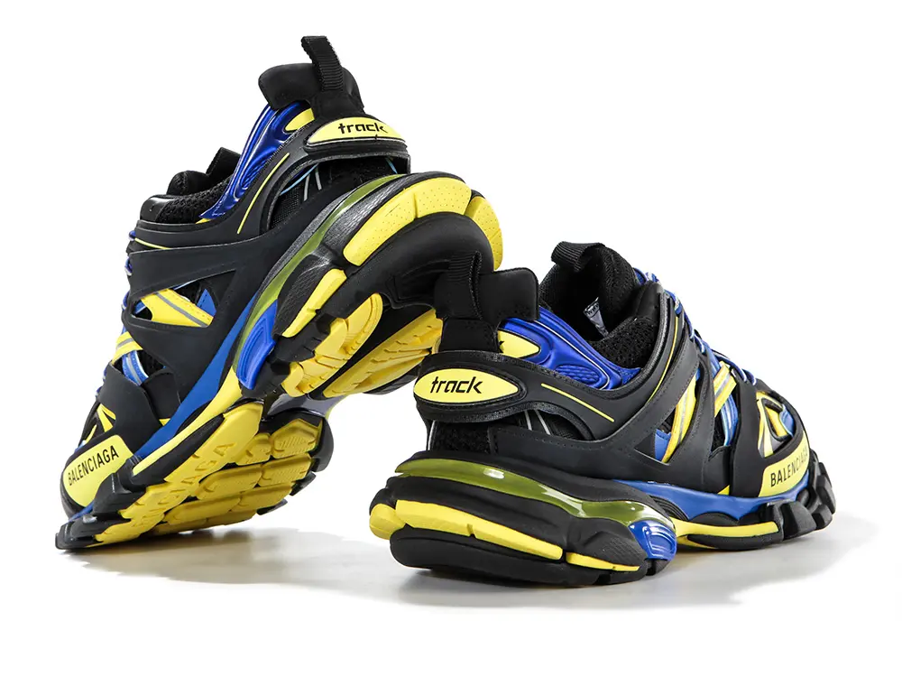 Giày Balenciaga Track Trainer 'Black Yellow Blue' 542023-W1GC1-1080 - Ảnh 3