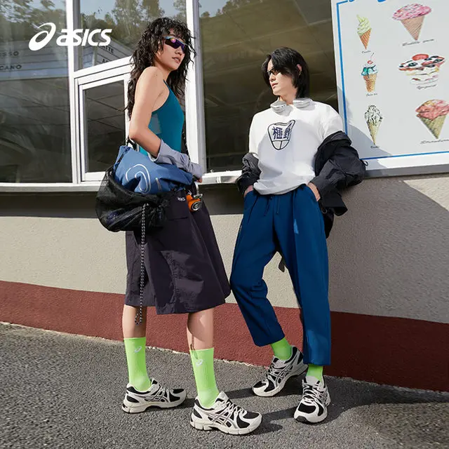 Giày Asics Gel-Exalt 2 ‘White Black’ 1011B918-102 - Ảnh 5