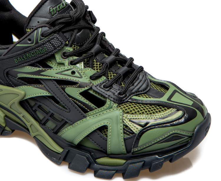 Giày Balenciaga Track.2 Trainer 'Khaki Black' 568614-W3AE1-2311 - Ảnh 4