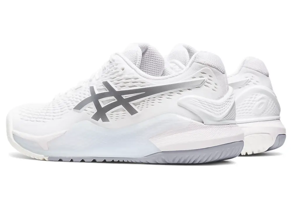 Giày Asics Gel-Resolution 9 ‘White’ 1042A208-100 - Ảnh 4
