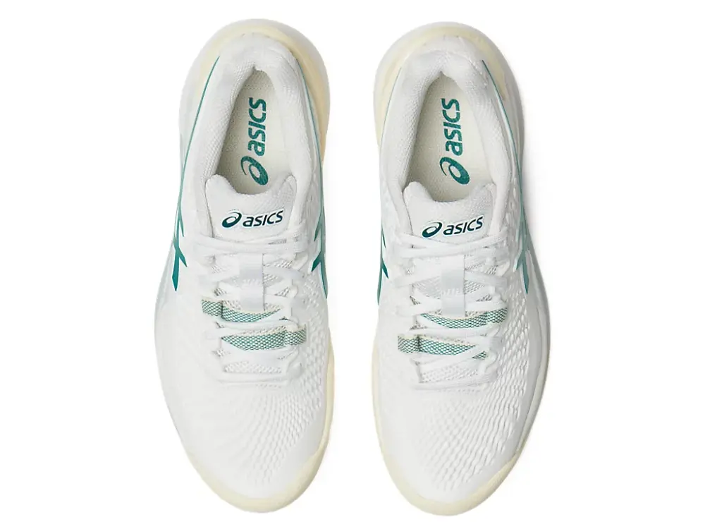 Giày Asics Gel-Resolution 9 ‘White Green’ 1042A246-101 - Ảnh 4