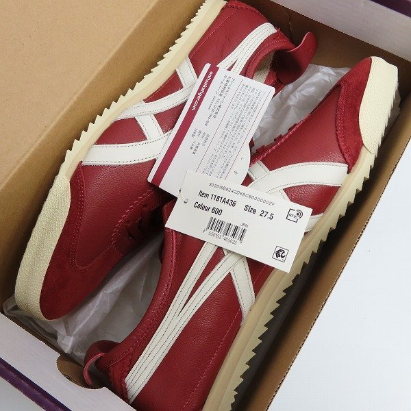 Giày Onitsuka Tiger Mexico 66 ‘Red’ 1181A436-600 - Ảnh 2