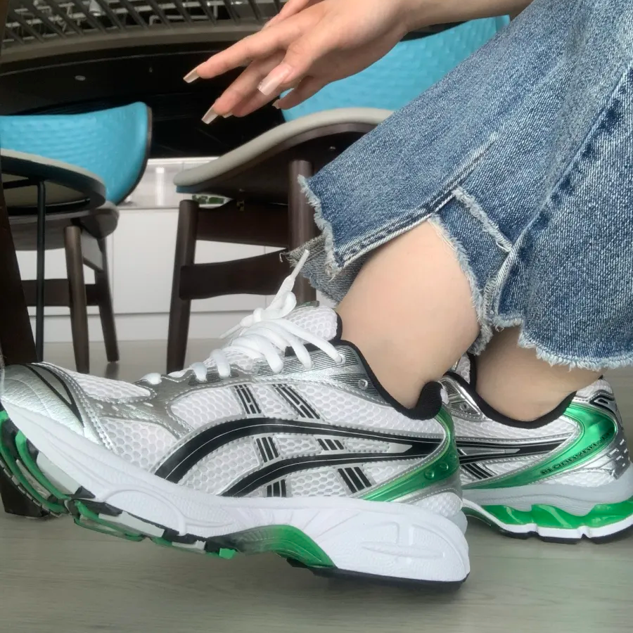 Giày Asics Gel Kayano 14 ‘White Green’ 1201A019-110 - Ảnh 4
