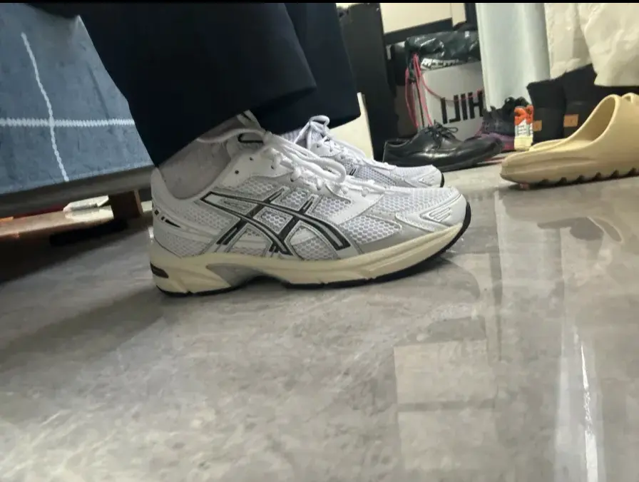 Giày Asics Gel 1130 ‘White Cloud Grey’ 1201A256-118 - Ảnh 3