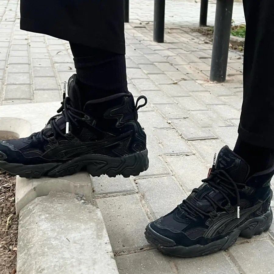 Giày Asics Gel Nandi High ‘Black’ 1201A511-001 - Ảnh 5