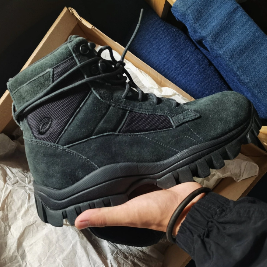 Giày Asics Gel-Yeti Cn ‘Black Grey’ 1203A188-020 - Ảnh 4