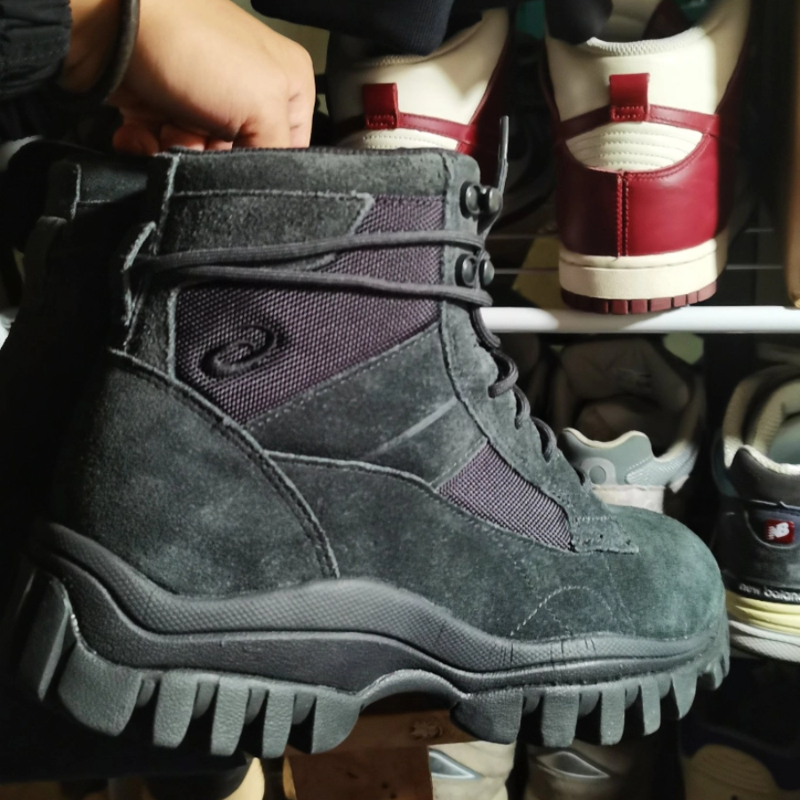 Giày Asics Gel-Yeti Cn ‘Black Grey’ 1203A188-020 - Ảnh 5