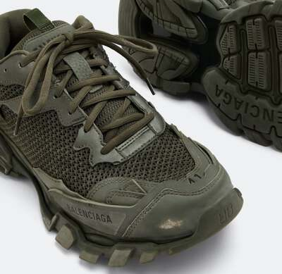 Giày Balenciaga Track 3 ‘Khaki’ 700875W3RF13210 - Ảnh 2