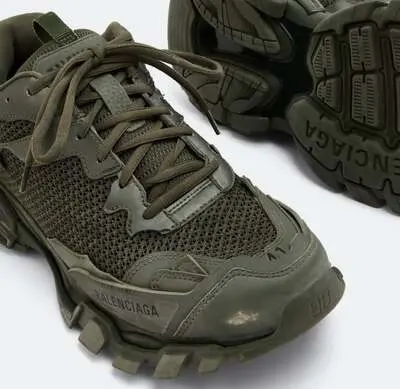 Alternative view of Giày Balenciaga Track 3 ‘Khaki’ 700875W3RF13210