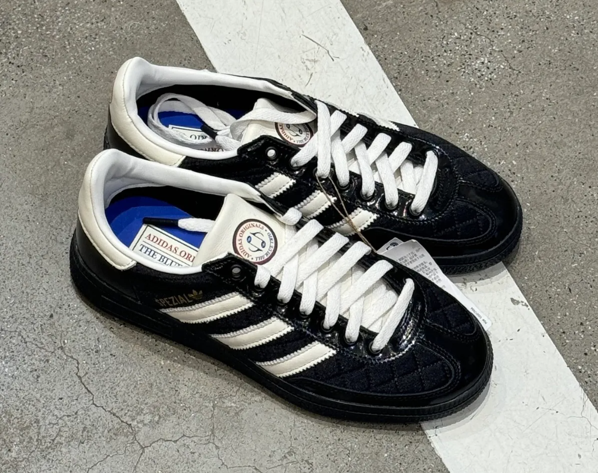 Giày Adidas Handball Spezial ‘Black White’ JP5669 - Ảnh 4